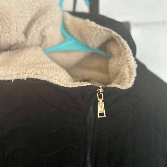 NWOT Laundry By Shelli Segal Black Quilted Puffer Coat Size XXL - Picture 9 of 9